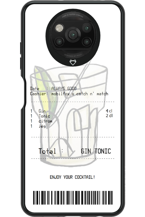 gin tonic - Xiaomi Poco X3 NFC