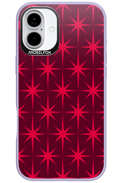 Burgundy Starss - Apple iPhone 16 Plus