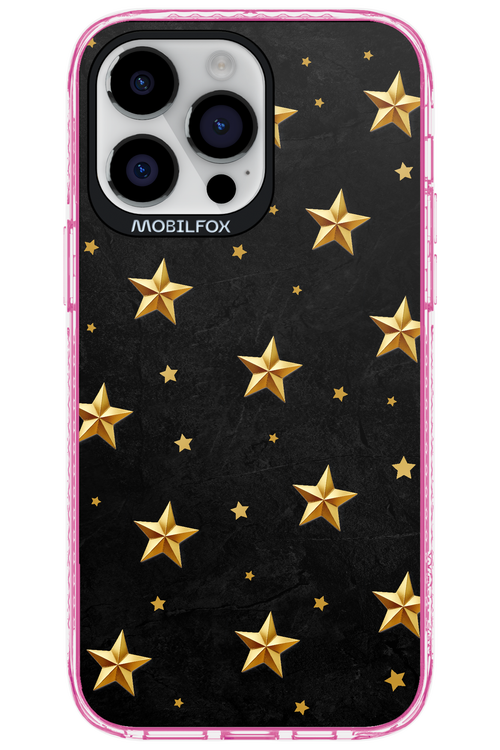 Golden Stars - Apple iPhone 14 Pro Max