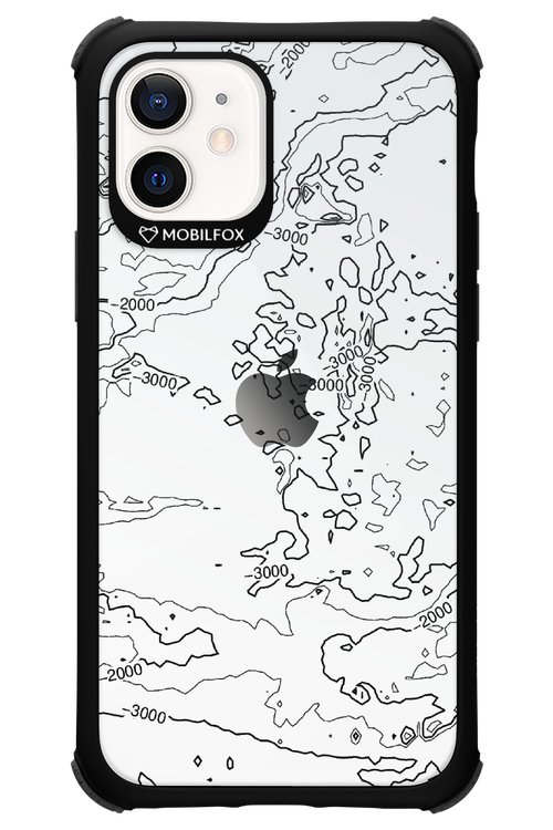 Contour Map - Apple iPhone 12