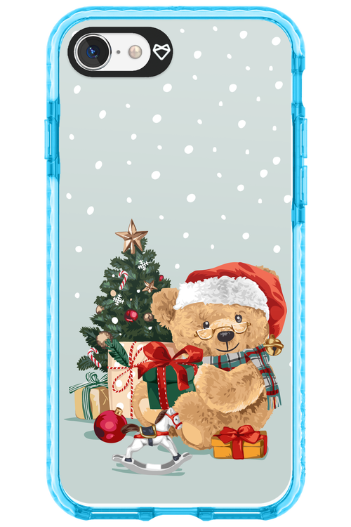 Merry Christmas Bear - Apple iPhone SE 2020