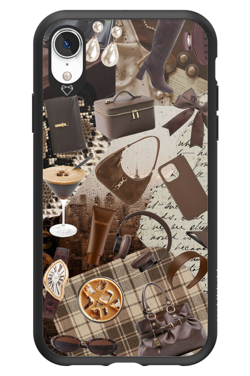 Brown Love - Apple iPhone XR