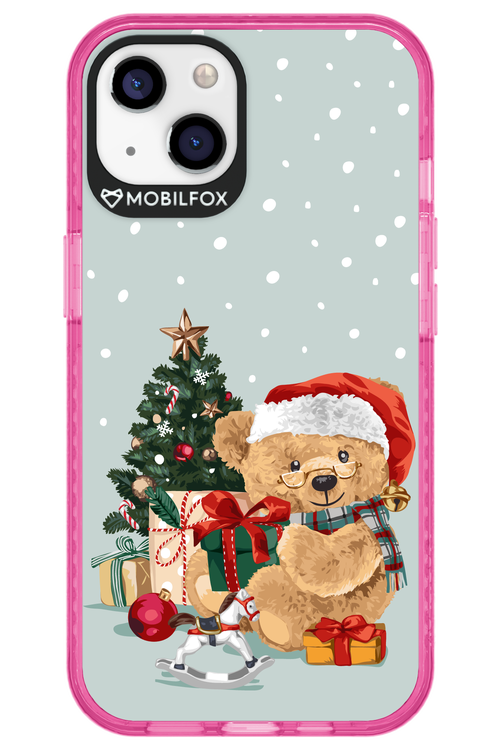 Merry Christmas Bear - Apple iPhone 13
