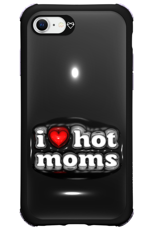 I love hot moms puffer - Apple iPhone 8