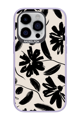 Monochrome Flowerss - Apple iPhone 14 Pro