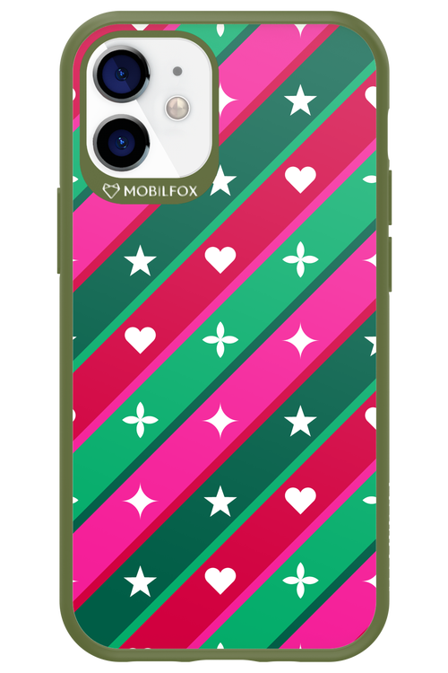 Christmas Stripes - Apple iPhone 12 Mini