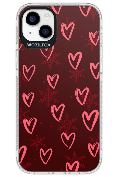 Christmas Hearts - Apple iPhone 14 Plus