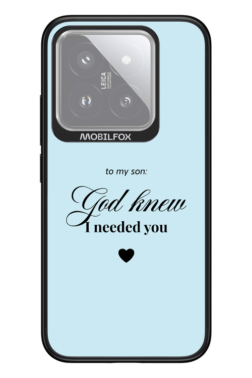 To My Son 2.0 - Xiaomi 14
