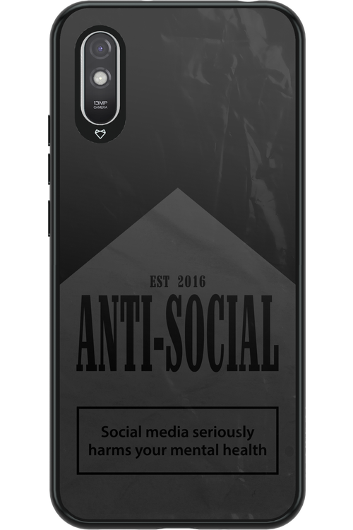 ANTI-SOCIAL (BLVCK) 2.0 - Xiaomi Redmi 9A