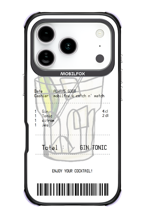 gin tonic - Apple iPhone 17 Pro