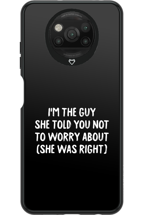 She was right 2.0 - Xiaomi Poco X3 Pro