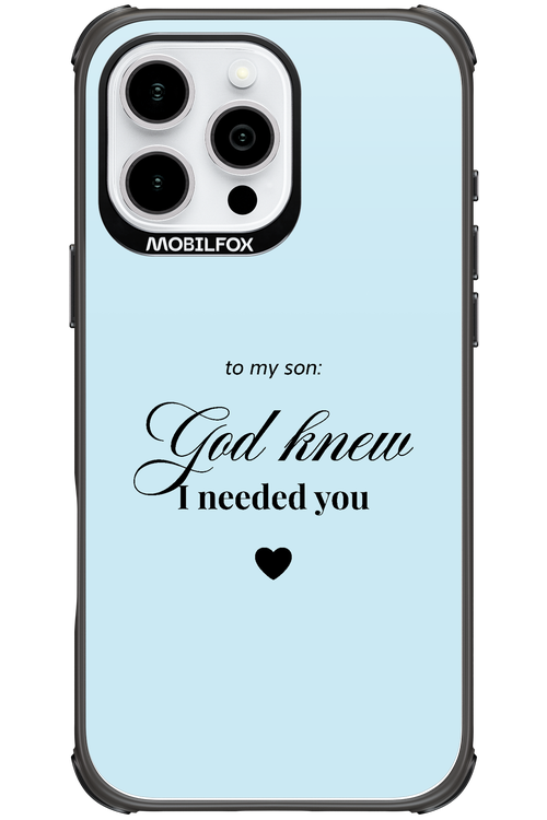 To My Son 2.0 - Apple iPhone 16 Pro Max