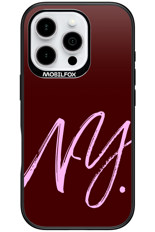 (Dark Blush) NY 2.0 - Apple iPhone 16 Pro