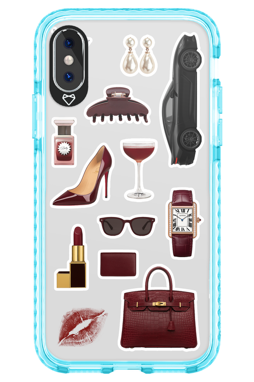 Classy Burgundy - Apple iPhone X