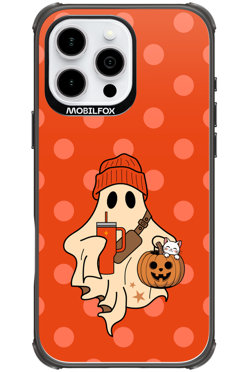 Ghost Girl (Orange) - Apple iPhone 16 Pro Max