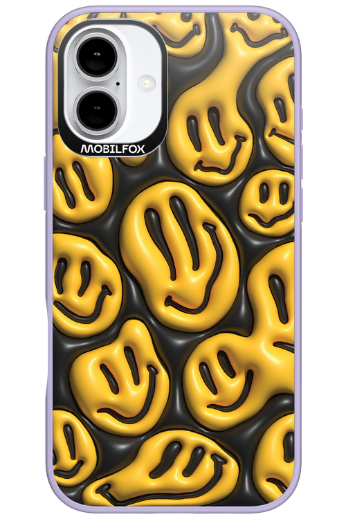 Acid Smiley - Apple iPhone 16 Plus