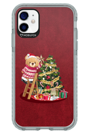 Christmas Bear (Burgundy) - Apple iPhone 11