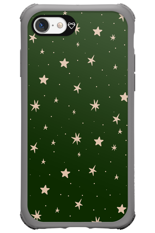 Forest Green Stars - Apple iPhone 7