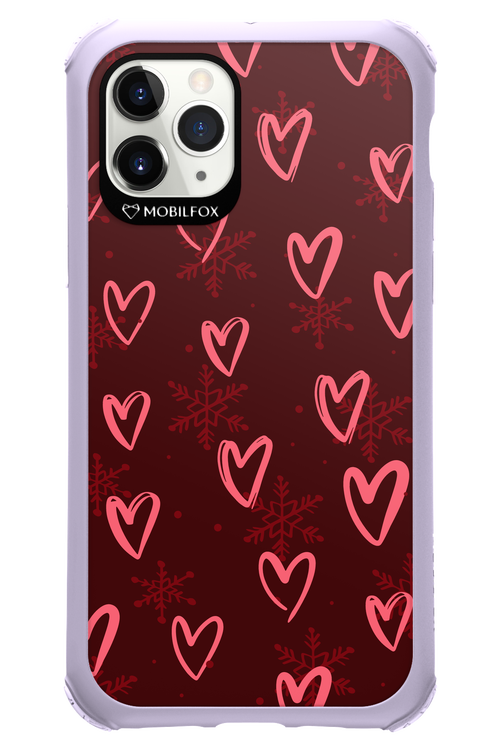 Christmas Hearts - Apple iPhone 11 Pro