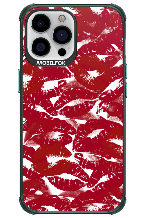 Burgundy and Kiss 2.0 - Apple iPhone 13 Pro Max