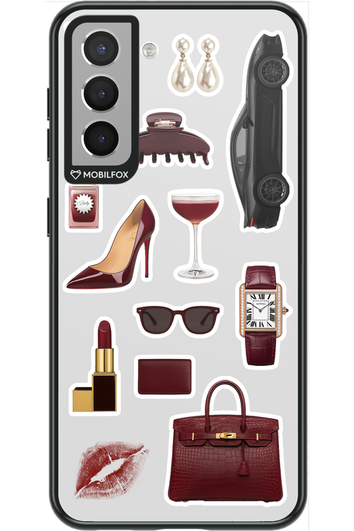 Classy Burgundy - Samsung Galaxy S21