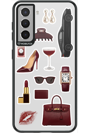Classy Burgundy - Samsung Galaxy S21