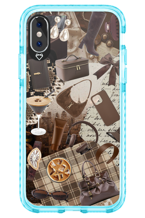 Brown Love - Apple iPhone XS