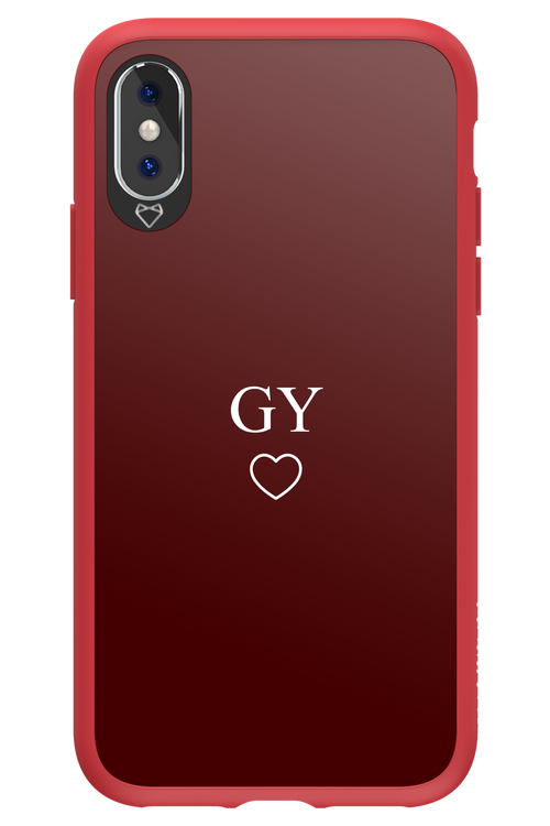 GY Burgundia 2.0 - Apple iPhone X