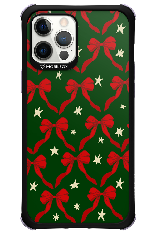 Bow & Stars (Green) - Apple iPhone 12 Pro Max