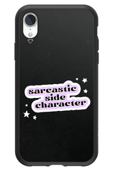 Sarcastic Black - Apple iPhone XR
