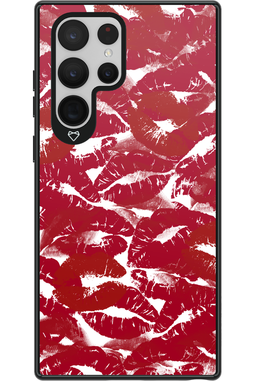 Burgundy and Kiss 2.0 - Samsung Galaxy S22 Ultra