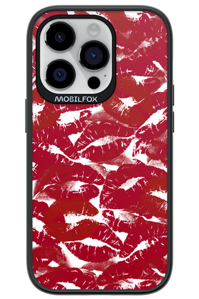 Burgundy and Kiss 2.0 - Apple iPhone 14 Pro