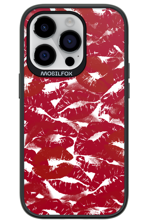 Burgundy and Kiss 2.0 - Apple iPhone 14 Pro