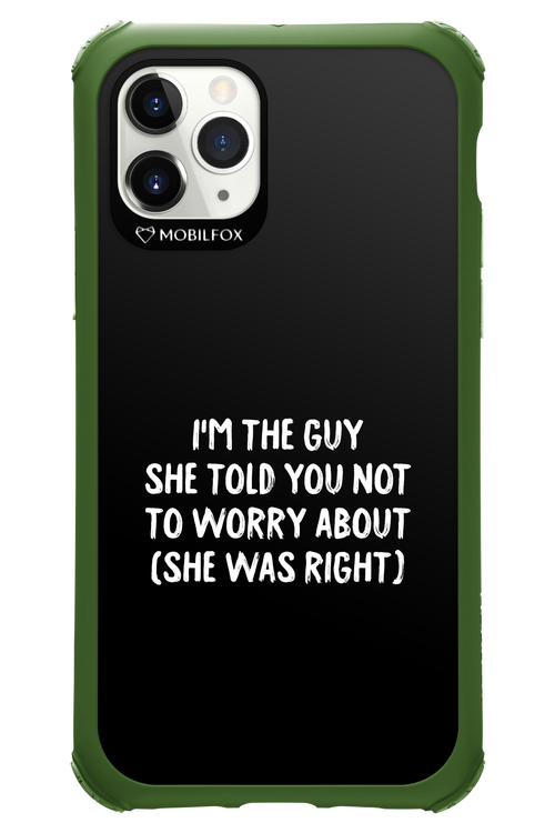 She was right 2.0 - Apple iPhone 11 Pro
