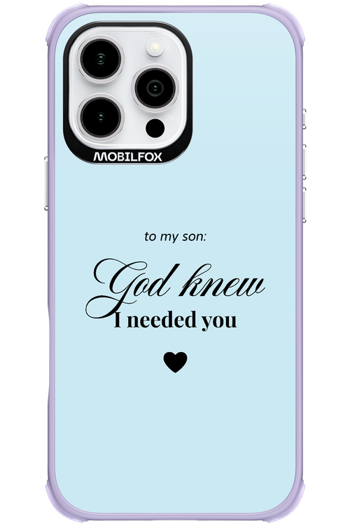 To My Son 2.0 - Apple iPhone 16 Pro Max