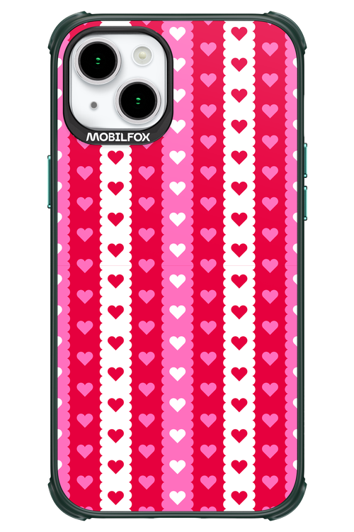 Christmas Heart Biscuit - Apple iPhone 15 Plus