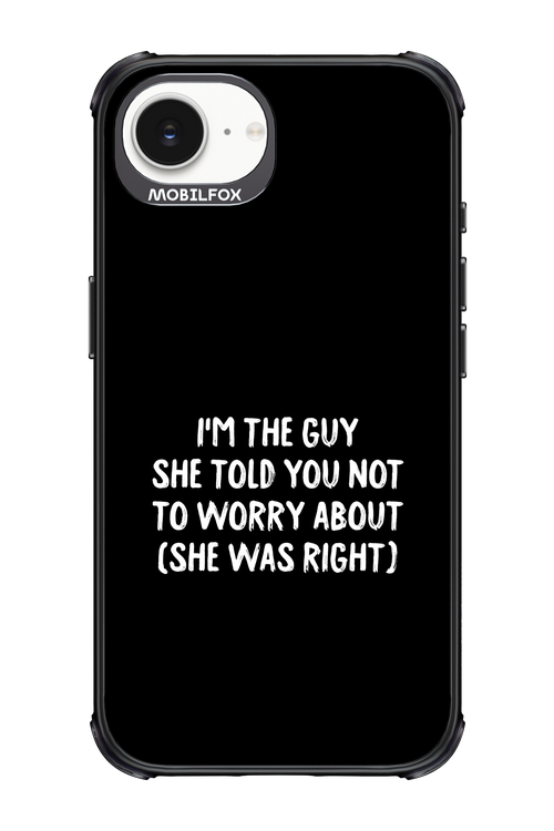 She was right 2.0 - Apple iPhone 16e