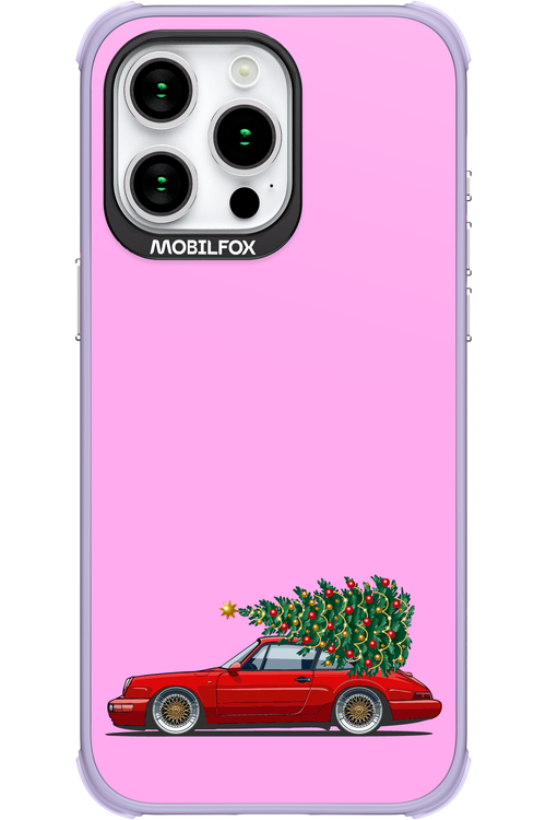 XMAS Car Pink - Apple iPhone 15 Pro Max