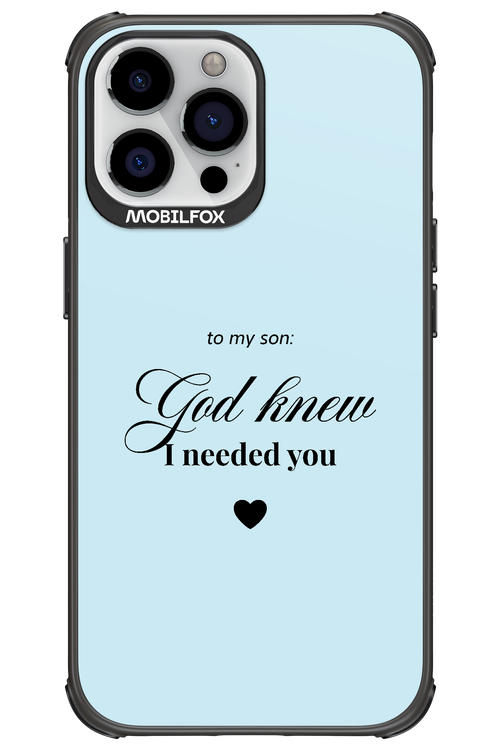 To My Son 2.0 - Apple iPhone 13 Pro Max