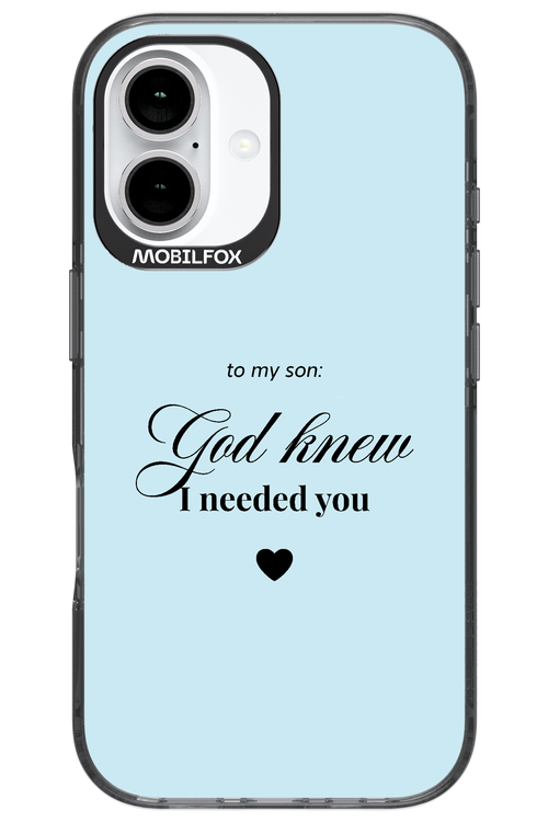 To My Son 2.0 - Apple iPhone 16
