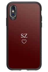 SZ Burgundia 2.0 - Apple iPhone X