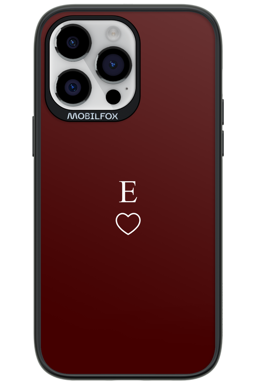 E Burgundia 2.0 - Apple iPhone 14 Pro Max