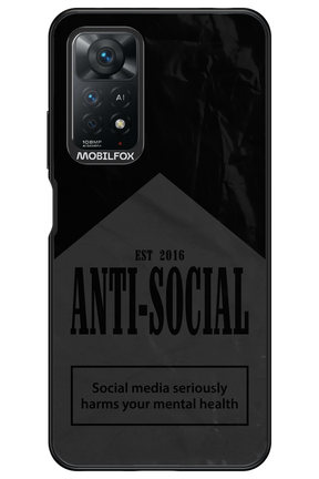 ANTI-SOCIAL (BLVCK) 2.0 - Xiaomi Redmi Note 11Pro 4G/5G