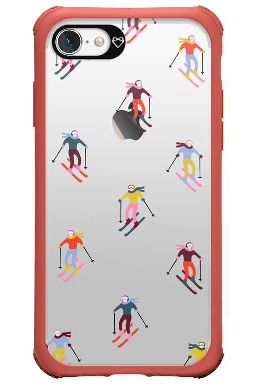 Snow Motion (Transparent) - Apple iPhone 7