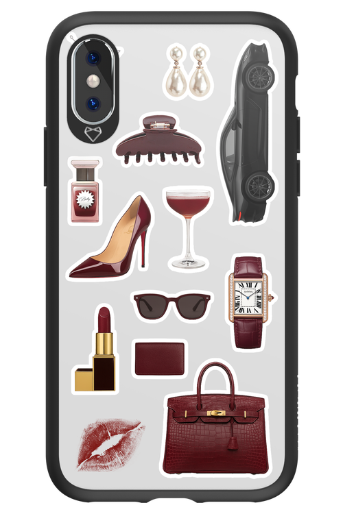 Classy Burgundy 2.0 - Apple iPhone X