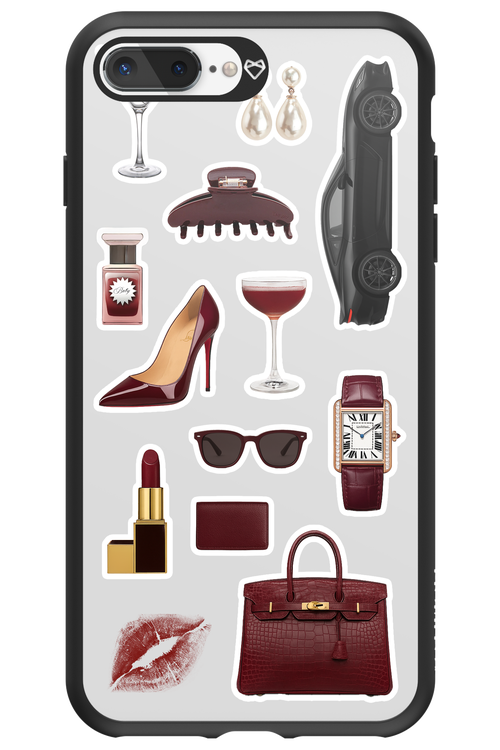 Classy Burgundy 2.0 - Apple iPhone 8 Plus