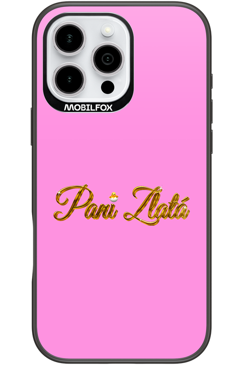 Pani Zlatá - Apple iPhone 16 Pro Max