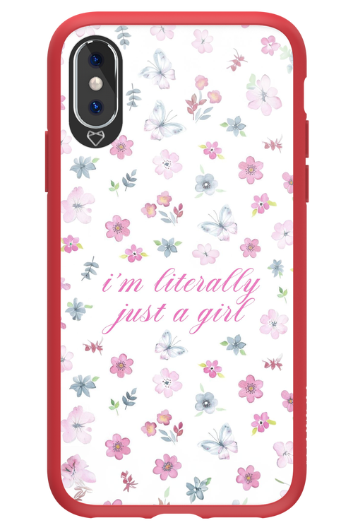 Just a girl pink 2.0 - Apple iPhone X