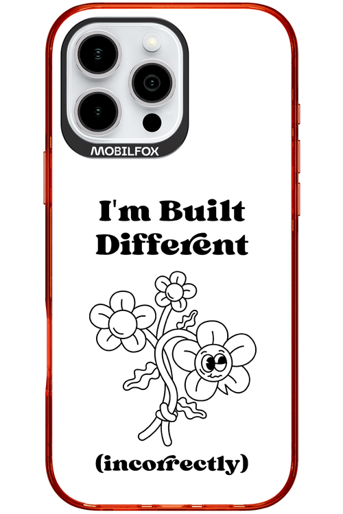 Incorrect Transparent 2.0 - Apple iPhone 16 Pro Max