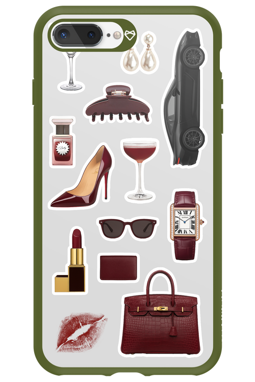 Classy Burgundy - Apple iPhone 7 Plus